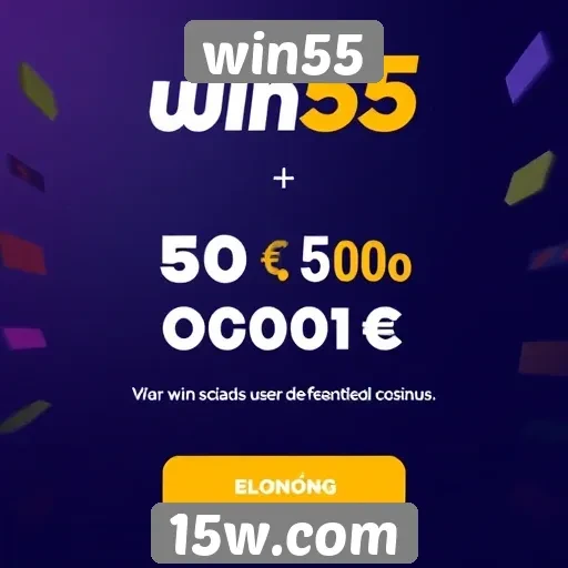 Promoções e bônus disponíveis no site win55
